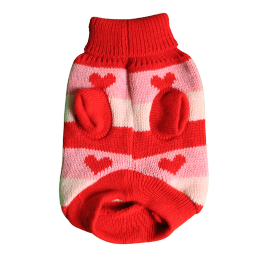 Heart To Heart Dog Jumper by Doggy Doo Little