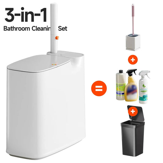 Bathroom trash can set