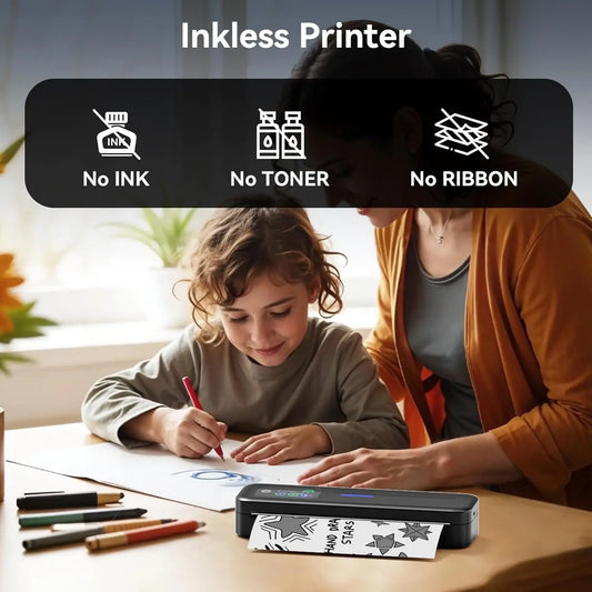 Upgraded Touchscreen Portable Printer