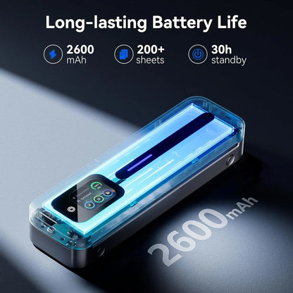 Upgraded Touchscreen Portable Printer